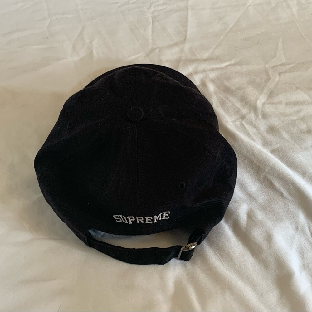 Supreme Black Cap with Multicolor Logo - Picture 2 of 3